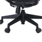 Mid-back Swivel/Tilt Chair Black Bureau Chair Fixed Arms Desk Chair
