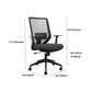 Plaise de bureau Mesh chaise d'ordinateur High-Back chaise de direction Mid-Back Chaise de bureau