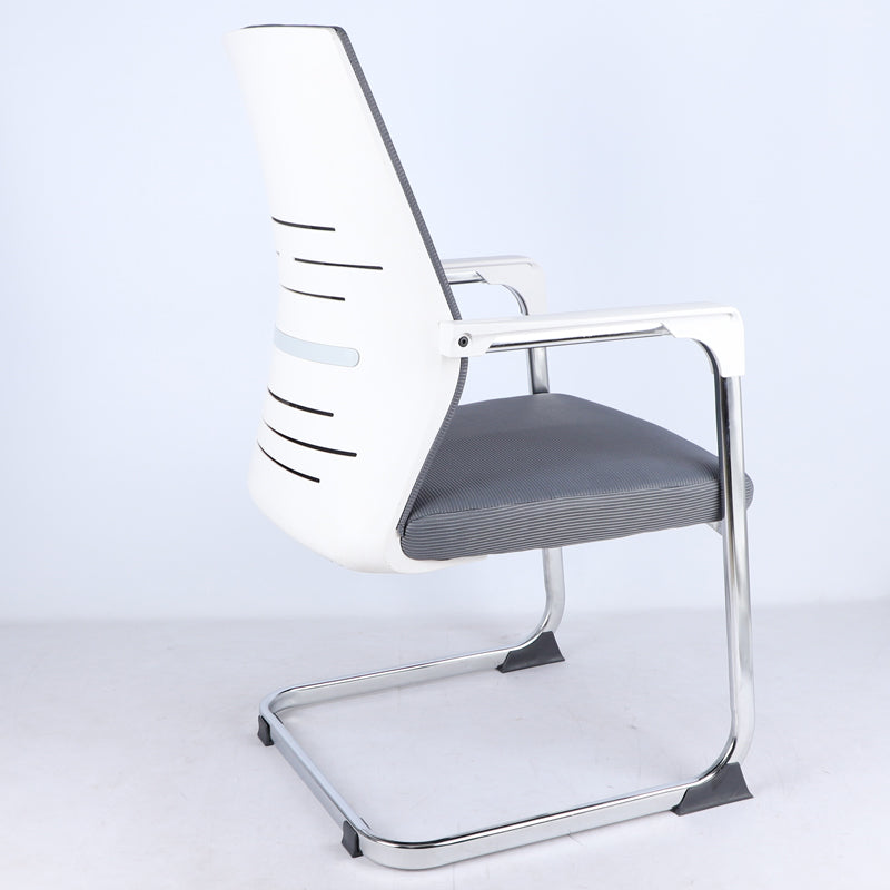 No Wheels Mid-back Office Chair Ergonomic Computer Task Mesh Desk Chair Clearhalo 'furn' 'furn_office_chair' 'Furniture' 'Office Chairs' 'Office Furniture' 'office_chair' 5723928
