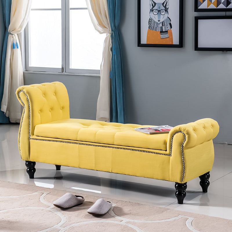 Restangolo di sedili da 17,7 "Banca imbottita con braccia