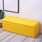 15.7" W Cushioned Seating Bench Modern Upholstered Entryway Bench Yellow Clearhalo 'Benches' 'Chairs & Seating' 'furn' 'furn_benches' 'Furniture' 'Living Room Furniture' 5724101