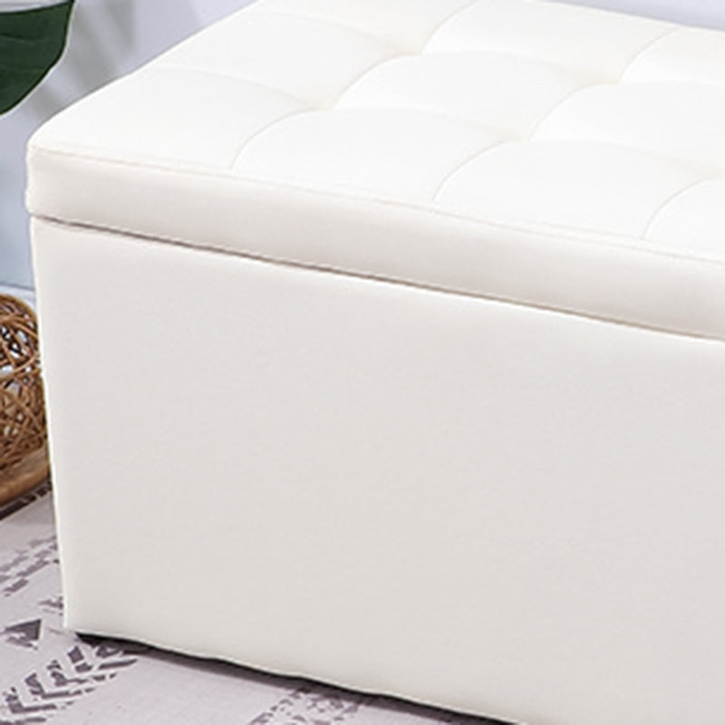 15.7" W Cushioned Seating Bench Modern Upholstered Entryway Bench Clearhalo 'Benches' 'Chairs & Seating' 'furn' 'furn_benches' 'Furniture' 'Living Room Furniture' 5724102