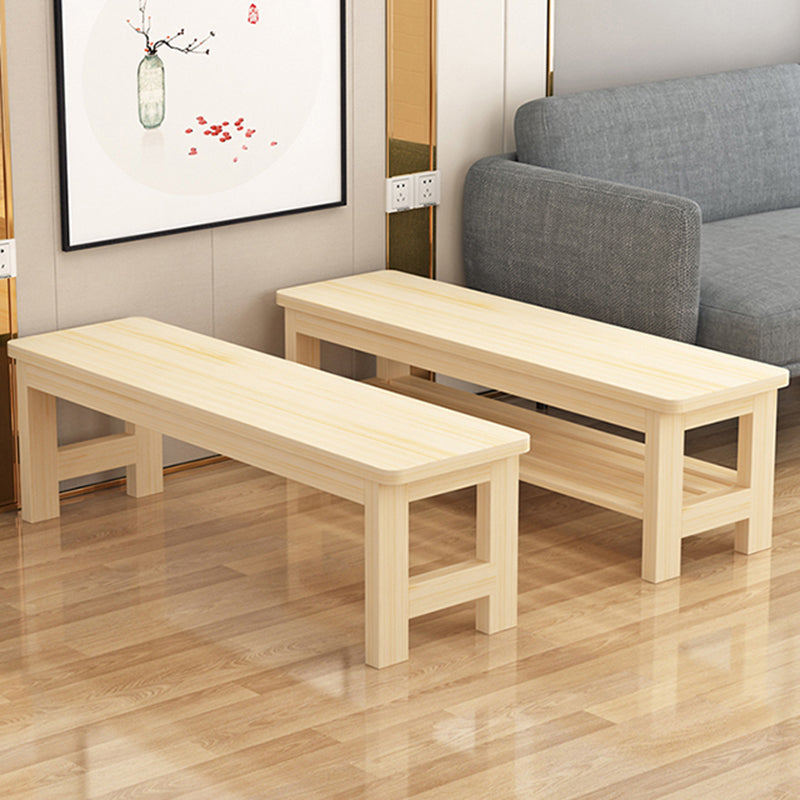 11.8" Wide Modern Entryway and Bedroom Bench Solid Wood Pine Bench Clearhalo 'Benches' 'Chairs & Seating' 'furn' 'furn_benches' 'Furniture' 'Living Room Furniture' 5724126