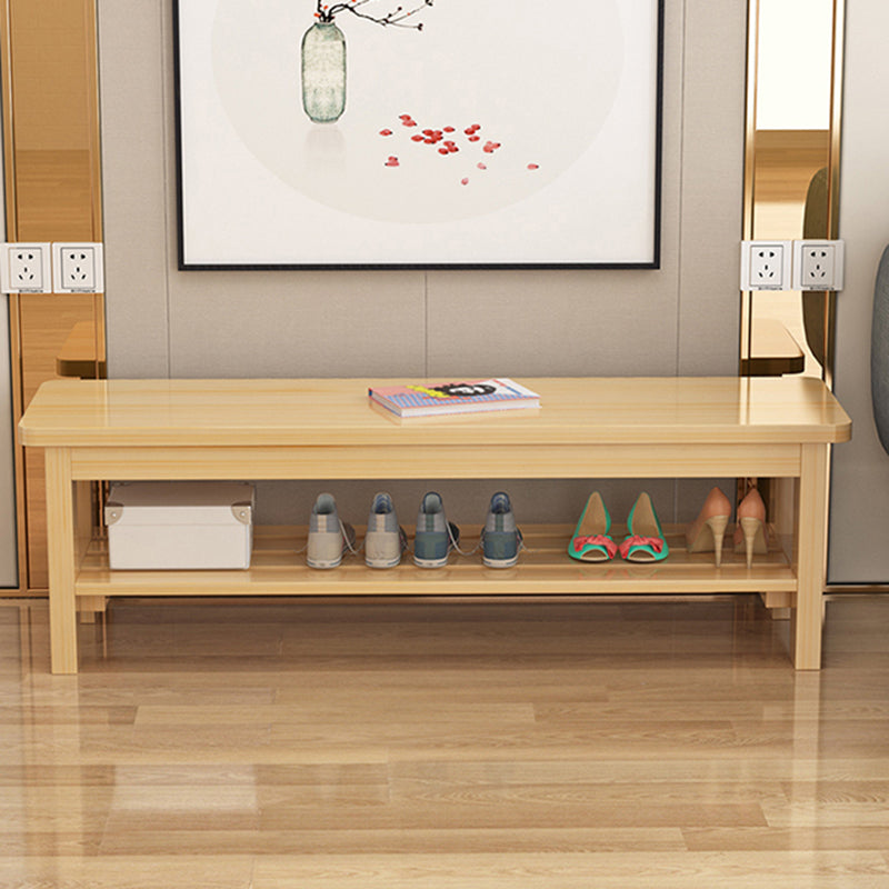 11.8" Wide Modern Entryway and Bedroom Bench Solid Wood Pine Bench Clearhalo 'Benches' 'Chairs & Seating' 'furn' 'furn_benches' 'Furniture' 'Living Room Furniture' 5724127