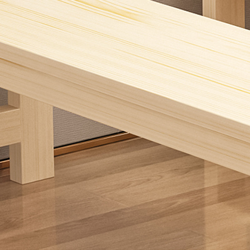 11.8" Wide Modern Entryway and Bedroom Bench Solid Wood Pine Bench Clearhalo 'Benches' 'Chairs & Seating' 'furn' 'furn_benches' 'Furniture' 'Living Room Furniture' 5724134