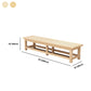 15.7" Wide Modern Entryway and Bedroom Bench Solid Wood Pine Bench Clearhalo 'Benches' 'Chairs & Seating' 'furn' 'furn_benches' 'Furniture' 'Living Room Furniture' 5724171