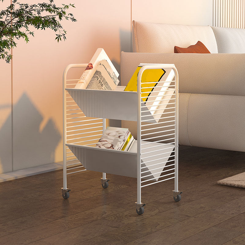 Libreria moderna libreria metallica geometrica libreria a scaffali aperti verticali in brundotto