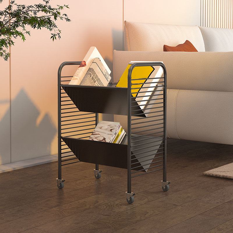 Libreria moderna libreria metallica geometrica libreria a scaffali aperti verticali in brundotto