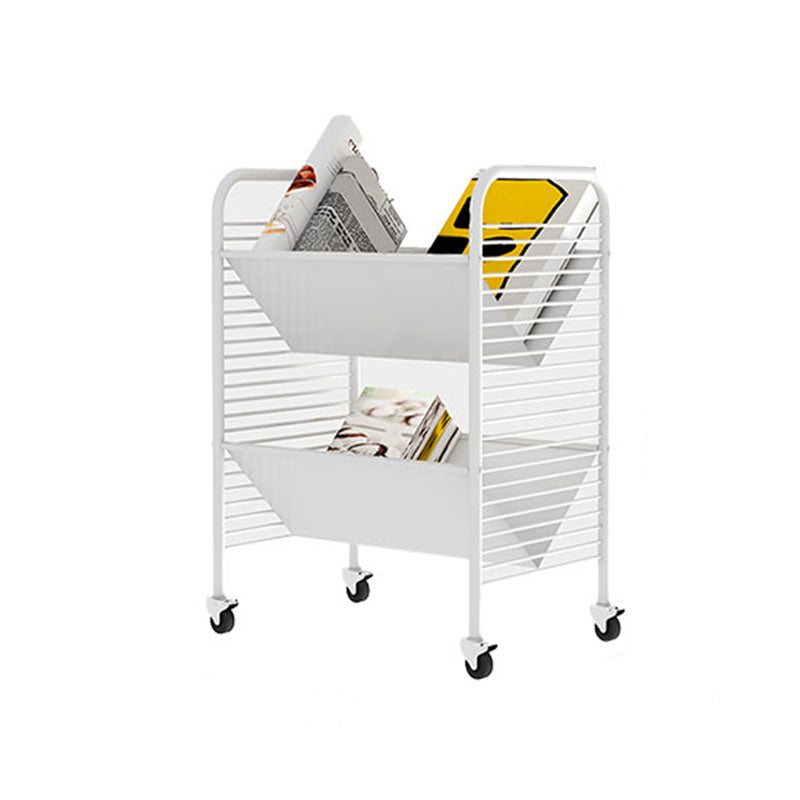 Libreria moderna libreria metallica geometrica libreria a scaffali aperti verticali in brundotto