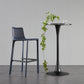 Modern Style Low Back Bar-stool Pu Leather Counter Bar Stool with Metal Legs Clearhalo 'Bar Furniture' 'Bar Stools' 'bar_stools' 'furn' 'furn_bar_stools' 'Furniture' 'Kitchen & Dining Furniture' 5724307