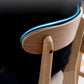 Modern Wood Barstool Fabric Cushion in Matte Finish for Indoor