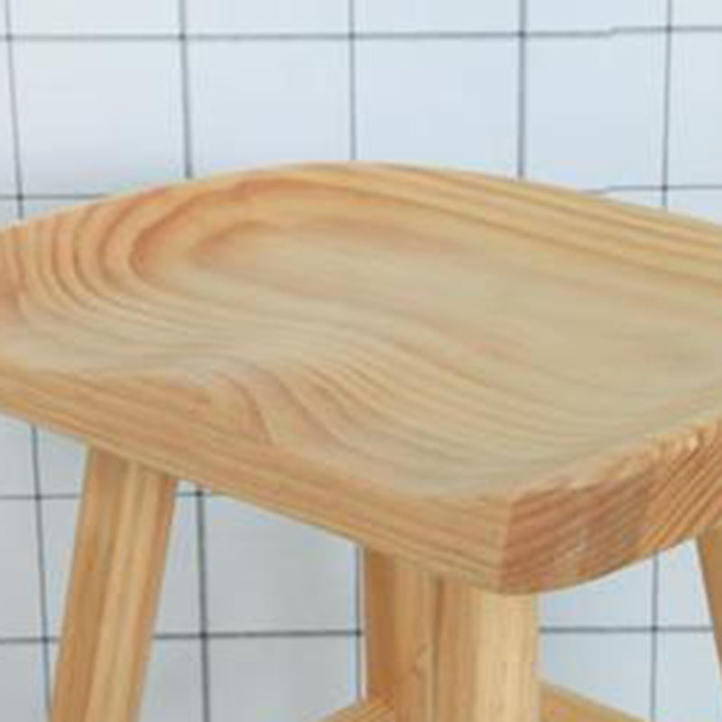 Hedendaagse houten ontlasting Backlest Teller -ontlasting voor restaurant