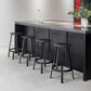 Contemporary Backless Barstool Round Seat Armless Bar Stools with 4 Metal Legs Clearhalo 'Bar Furniture' 'Bar Stools' 'bar_stools' 'furn' 'furn_bar_stools' 'Furniture' 'Kitchen & Dining Furniture' 5724756