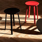 Contemporary Backless Barstool Round Seat Armless Bar Stools with 4 Metal Legs Clearhalo 'Bar Furniture' 'Bar Stools' 'bar_stools' 'furn' 'furn_bar_stools' 'Furniture' 'Kitchen & Dining Furniture' 5724771