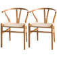 Ensemble de salle à manger moderne 1/2/5 pièces, Table à manger rectangulaire en bois de pin pour cuisine et salle à manger