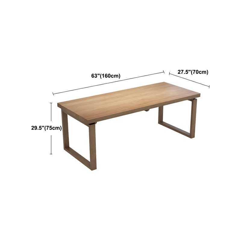 Ensemble de salle à manger moderne 1/2/5 pièces, Table à manger rectangulaire en bois de pin pour cuisine et salle à manger