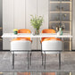 Modern 1/5 Pieces Dining Set Rectangle Stone Dining Table for Dining Room Clearhalo 'Dining Room Sets' 'Dining Tables & Seating' 'dining_room_set' 'furn' 'furn_dining_room_set' 'Furniture' 'Kitchen & Dining Furniture' 5724996