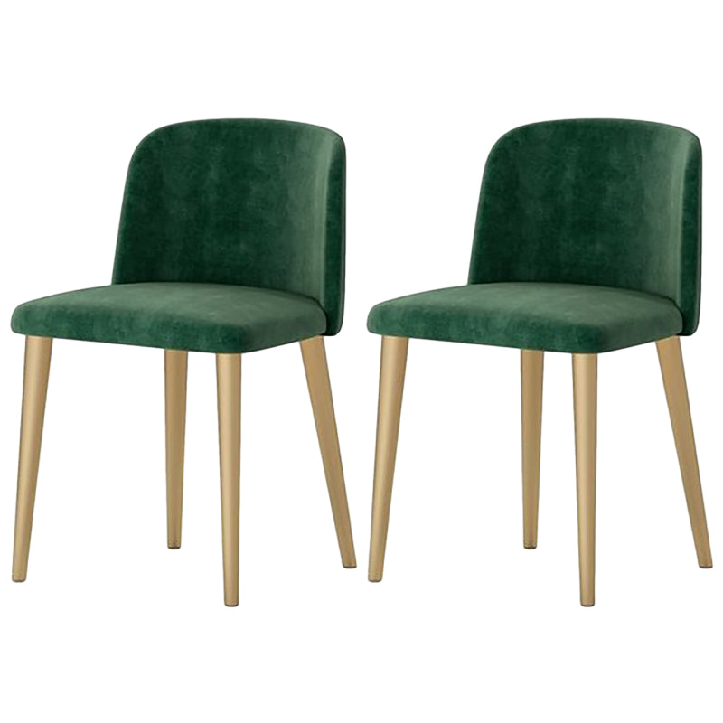 Nordic 1/2/5/7 Pieces Dining Set Rectangle Stone Dining Table for Dining Room 2 Green Chairs Clearhalo 'Dining Room Sets' 'Dining Tables & Seating' 'dining_room_set' 'furn' 'furn_dining_room_set' 'Furniture' 'Kitchen & Dining Furniture' 5725023