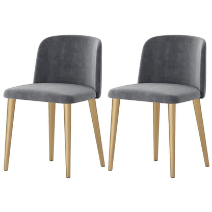 Nordic 1/2/5/7 Pieces Dining Set Rectangle Stone Dining Table for Dining Room 2 Grey Chairs Clearhalo 'Dining Room Sets' 'Dining Tables & Seating' 'dining_room_set' 'furn' 'furn_dining_room_set' 'Furniture' 'Kitchen & Dining Furniture' 5725025