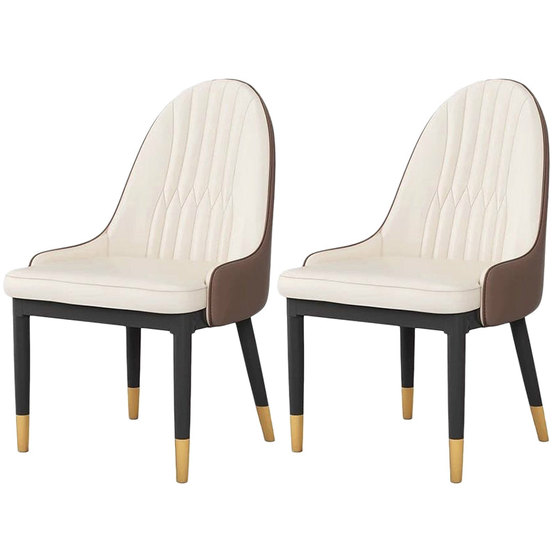 Nordic 1/2/5/7 Pieces Dining Set Rectangle Stone Dining Table for Dining Room 2 Beige Chairs Clearhalo 'Dining Room Sets' 'Dining Tables & Seating' 'dining_room_set' 'furn' 'furn_dining_room_set' 'Furniture' 'Kitchen & Dining Furniture' 5725027
