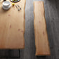 Industrial 1/2/5 Pieces Dining Set Solid Wood Double Pedestal Dinette Set
