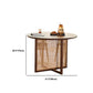 Solid Wood Dining Set 1/2/5 Pcs Round Rattan Dining Table and Chairs Clearhalo 'Dining Room Sets' 'Dining Tables & Seating' 'dining_room_set' 'furn' 'furn_dining_room_set' 'Furniture' 'Kitchen & Dining Furniture' 5725078