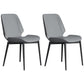 Rectangle Dining Table Set 1/2/7 Pcs Sintered Stone Table with Wingback Chairs 2 Grey Chairs Clearhalo 'Dining Room Sets' 'Dining Tables & Seating' 'dining_room_set' 'furn' 'furn_dining_room_set' 'Furniture' 'Kitchen & Dining Furniture' 5725104