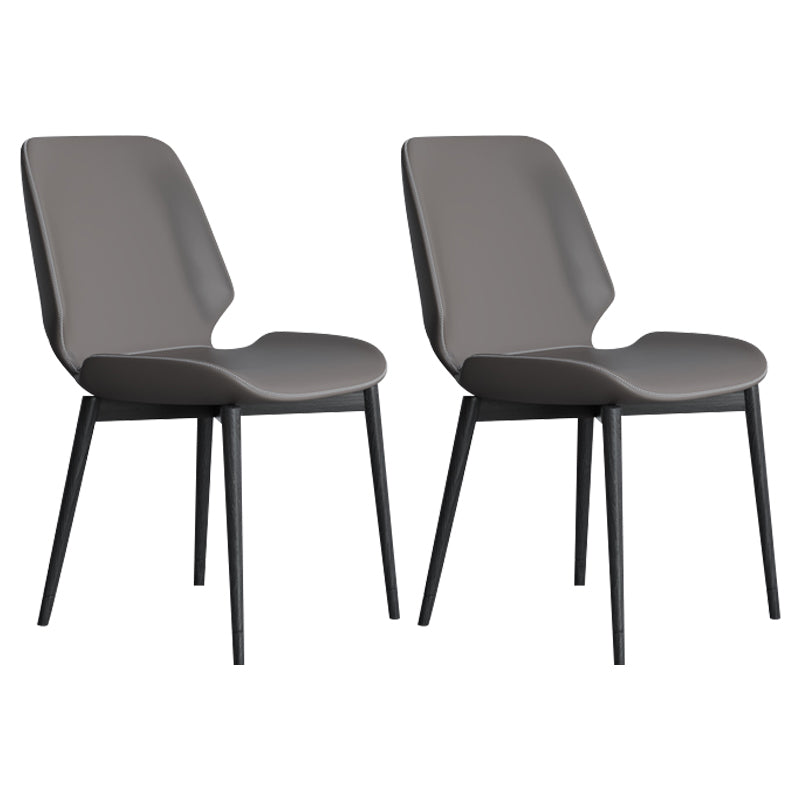 Rectangle Dining Table Set 1/2/7 Pcs Sintered Stone Table with Wingback Chairs 2 Brown Chairs Clearhalo 'Dining Room Sets' 'Dining Tables & Seating' 'dining_room_set' 'furn' 'furn_dining_room_set' 'Furniture' 'Kitchen & Dining Furniture' 5725107