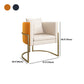 Glam Gold Steel Dining Set 1/5 Pieces Indoor Dining Furniture Clearhalo 'Dining Room Sets' 'Dining Tables & Seating' 'dining_room_set' 'furn' 'furn_dining_room_set' 'Furniture' 'Kitchen & Dining Furniture' 5725173