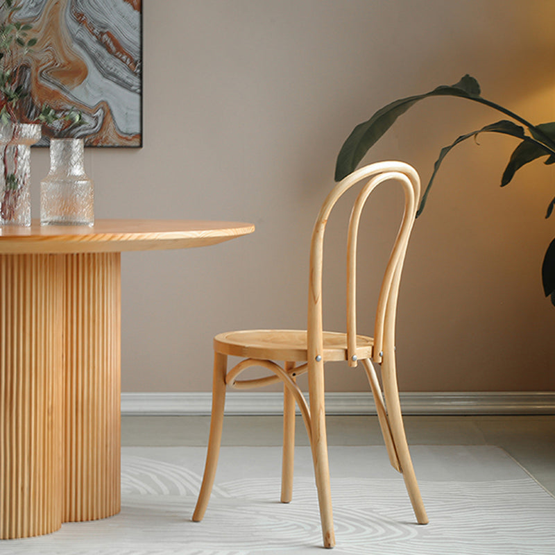 Contemporary Dining Set 1/2/5/7 Pcs Solid Wood Dining Table and Chairs Clearhalo 'Dining Room Sets' 'Dining Tables & Seating' 'dining_room_set' 'furn' 'furn_dining_room_set' 'Furniture' 'Kitchen & Dining Furniture' 5725185