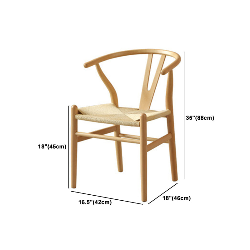 Contemporary Dining Set 1/2/5/7 Pcs Solid Wood Dining Table and Chairs Clearhalo 'Dining Room Sets' 'Dining Tables & Seating' 'dining_room_set' 'furn' 'furn_dining_room_set' 'Furniture' 'Kitchen & Dining Furniture' 5725198
