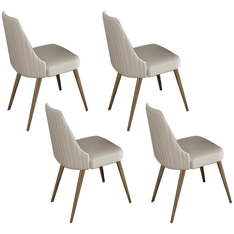 Nordic Glam Style Sintered Stone Oval Table Set 1/4/5/7 Pieces Dining Set 4 Beige Chairs Clearhalo 'Dining Room Sets' 'Dining Tables & Seating' 'dining_room_set' 'furn' 'furn_dining_room_set' 'Furniture' 'Kitchen & Dining Furniture' 5725259