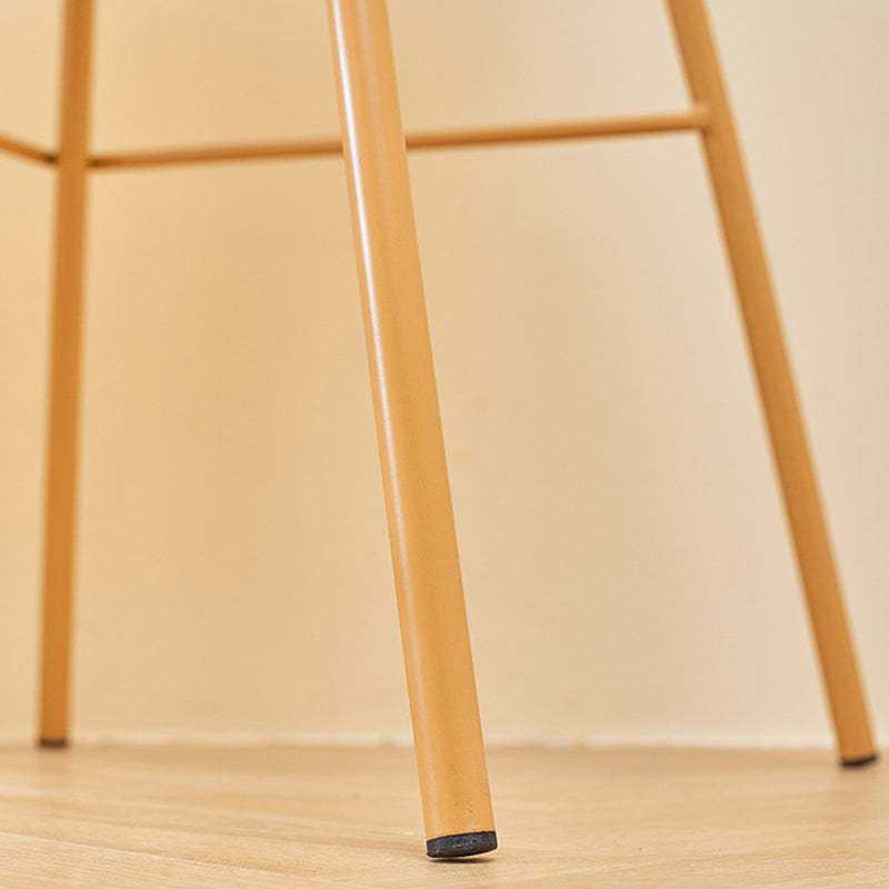 Low Back Counter Stools Modern Footrest Plastic Indoor Bar & Counter Stool Clearhalo 'Bar Furniture' 'Bar Stools' 'bar_stools' 'furn' 'furn_bar_stools' 'Furniture' 'Kitchen & Dining Furniture' 5726109