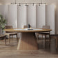 Contemporary Sintered Stone Table Round Table Set 1/6/8/9/12 Pieces Dining Set 6 Pieces: Table, 5 Chairs Clearhalo 'Dining Room Sets' 'Dining Tables & Seating' 'dining_room_set' 'furn' 'furn_dining_room_set' 'Furniture' 'Kitchen & Dining Furniture' 5726233