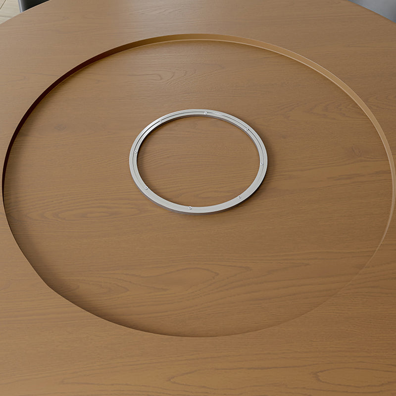 Contemporary Sintered Stone Table Round Table Set 1/6/8/9/12 Pieces Dining Set Clearhalo 'Dining Room Sets' 'Dining Tables & Seating' 'dining_room_set' 'furn' 'furn_dining_room_set' 'Furniture' 'Kitchen & Dining Furniture' 5726237