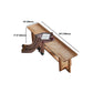 Modern Dining Set 1/2/4 Pcs Solid Wood Dining Table and Windsor Chairs Clearhalo 'Dining Room Sets' 'Dining Tables & Seating' 'dining_room_set' 'furn' 'furn_dining_room_set' 'Furniture' 'Kitchen & Dining Furniture' 5726272