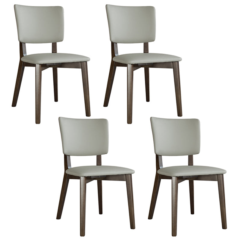 Ensemble de salle à manger moderne, Table et chaises en pierre frittée, avec cadre en bois massif, 1/4/5/7 pièces