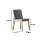 Ensemble de salle à manger contemporain, table à manger rectangulaire avec chaises rembourrées, 1/2/5/7 pièces