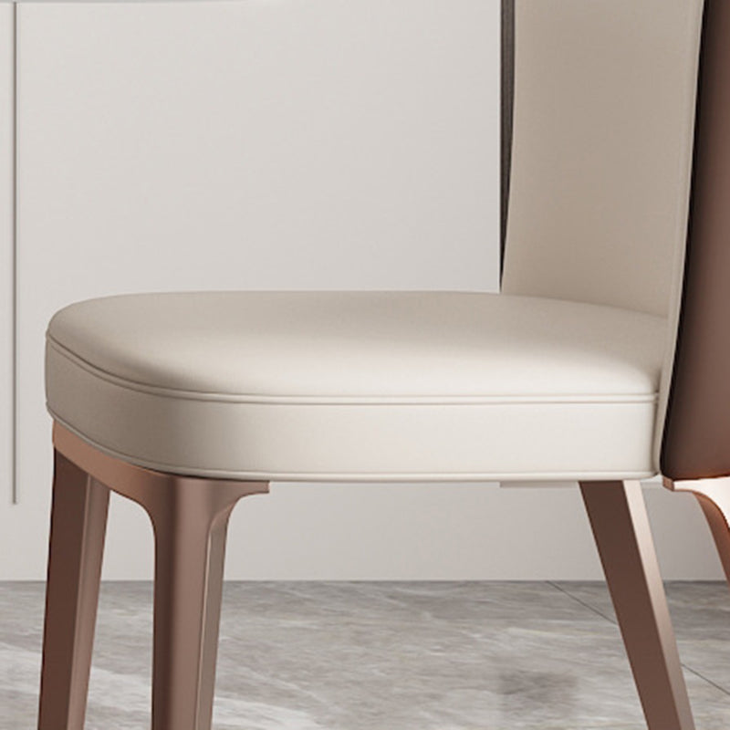 Nordic Glam Rectangle Sintered Stone Table Set 1/2/5/6 Pieces Dining Set Clearhalo 'Dining Room Sets' 'Dining Tables & Seating' 'dining_room_set' 'furn' 'furn_dining_room_set' 'Furniture' 'Kitchen & Dining Furniture' 5726410