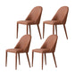 Rectangle Dining Table Set 1/4/7 Pcs Stone Dining Table with Upholstered Chairs 4 Orange Chairs Clearhalo 'Dining Room Sets' 'Dining Tables & Seating' 'dining_room_set' 'furn' 'furn_dining_room_set' 'Furniture' 'Kitchen & Dining Furniture' 5726422