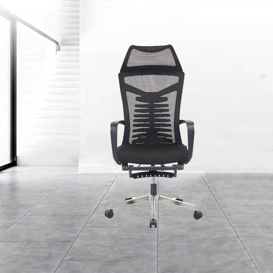Mesh Office Desk Chair High Back Black Office Chair with Arms Contemporary Chair Clearhalo 'furn' 'furn_office_chair' 'Furniture' 'Office Chairs' 'Office Furniture' 'office_chair' 5726627