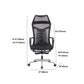 Mesh Office Desk Chair High Back Black Office Chair with Arms Contemporary Chair Clearhalo 'furn' 'furn_office_chair' 'Furniture' 'Office Chairs' 'Office Furniture' 'office_chair' 5726651