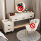 Glam Make-up Vanity Slate Top Vanity Dressing Table Set with Drawers