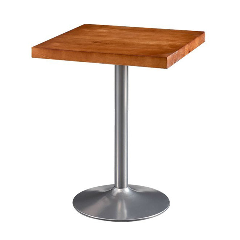 Industrial Dining Set 1/2/3/5 Pcs Kitchen Table and Chairs with Metal Frame Clearhalo 'Dining Room Sets' 'Dining Tables & Seating' 'dining_room_set' 'furn' 'furn_dining_room_set' 'Furniture' 'Kitchen & Dining Furniture' 5726707
