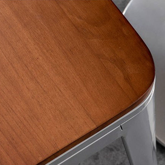 工業用ダイニングセット1/2/3/5 PCSキッチンテーブルと金属フレーム付きの椅子