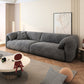 Modernismus Kissen Top Arm Arm Sofa 41,34-in D Leder Down Fill Sofa