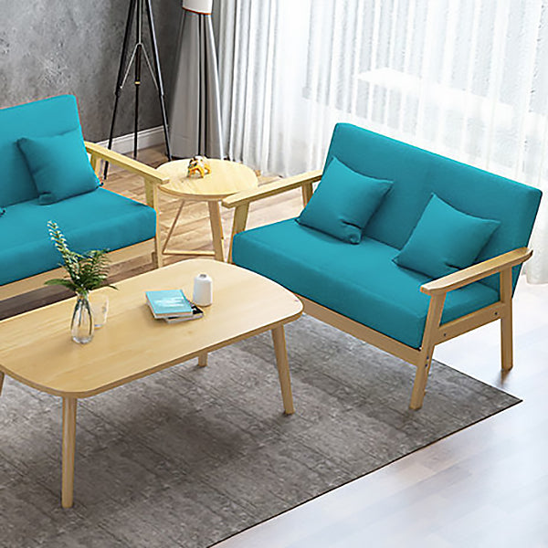 Zeitgenössischer enger Rückenstandard Square Arm Wohnzimmer Sofa