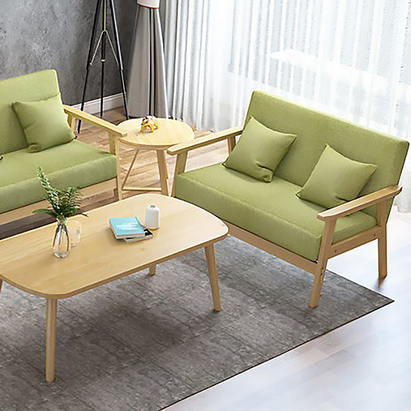 Zeitgenössischer enger Rückenstandard Square Arm Wohnzimmer Sofa