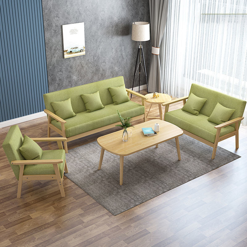 Zeitgenössischer enger Rückenstandard Square Arm Wohnzimmer Sofa