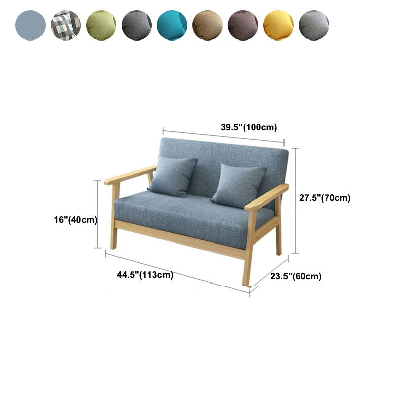 Zeitgenössischer enger Rückenstandard Square Arm Wohnzimmer Sofa
